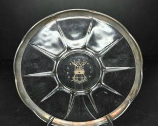 US Military Academy at West Point serving platter vtg
