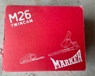 Marker M26 Twincam ski bindings Vtg