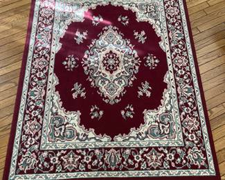 Medallion design area rug