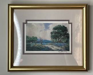 Landscape signed HC Zachry