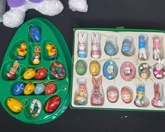 Wood Easter ornaments Germany