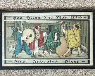 "God Bless the Man Who First Invented Sleep"