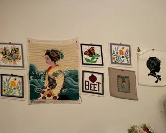 Vintage needlepoints