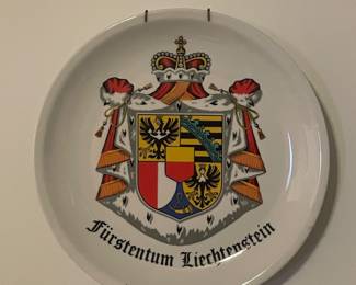 Decorative German plate