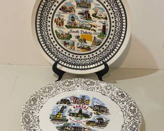Full 50 state plate collection vintage