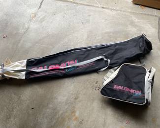 vintage Salomon Club ski bag & boot bag