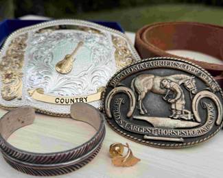 Belt Buckles and Jewelry