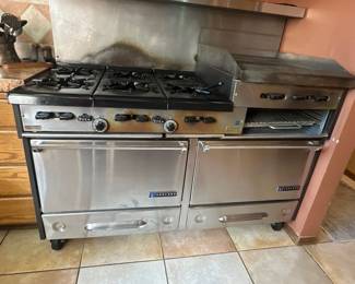 Garland commercial grade gas stove