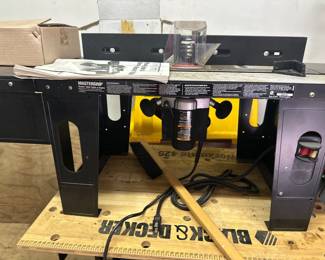 Mastergrip plunge router & benchtop router table