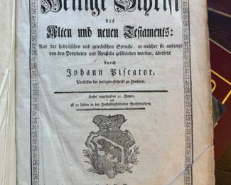 1784 Folio bible