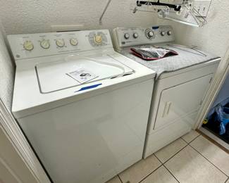 Washer and dryer