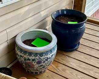 Large flower pots