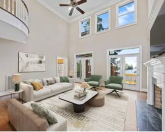 VIRTUALLY STAGED GREAT ROOM