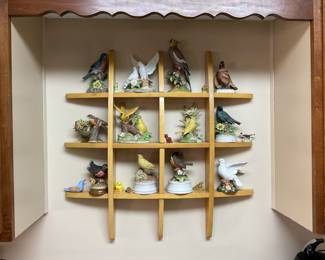 Porcelain birds