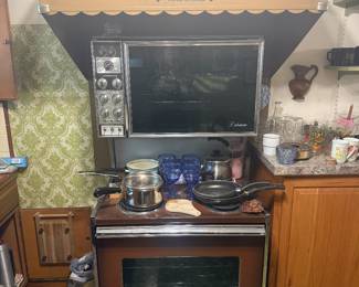 Vintage Hardwick Double Oven & Stove Combo
