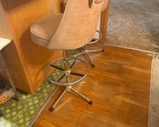 Vintage Bar Height Stools