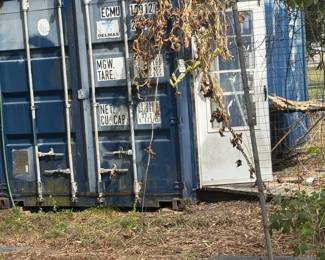 Storm Shelter With Assorted Safety & Electronic Equipment