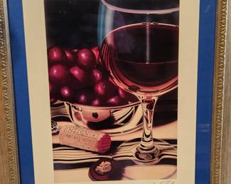 Scott Jacobs "Grape Perfection" Signed Seriolithograph