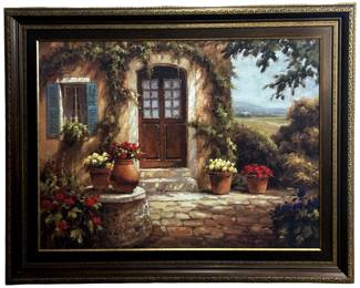 Vintage Steven Harvey âPastoral Retreat" Giclee