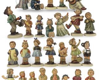 27pc M.J. Hummel Club Porcelain Figures