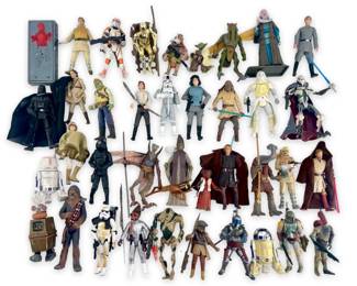 40+ Star Wars Action Figure Collection