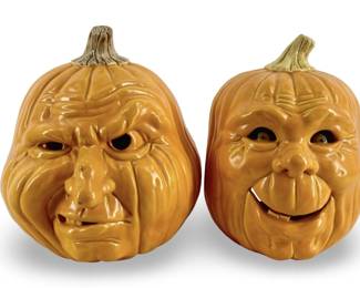 1988 Scioto Ceramic Halloween Jack-o-Lantern