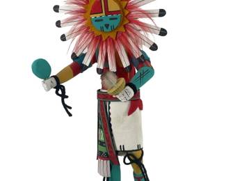 Signed Ty Duwyenie Sun God Kachina