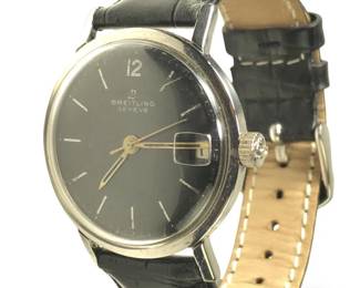 Breitling Geneve Automatic Swiss Made Black
