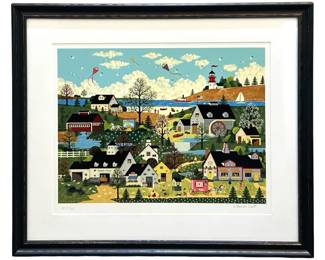 AP Signed Jane Wooster Scott Serigraph