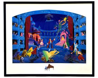 Signed Melanie Taylor Kent Serigraph