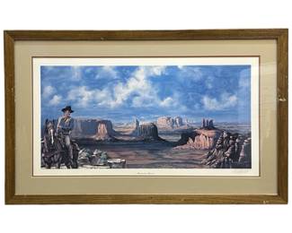 Signed T.L. Thomas âMonumental Memories" Print