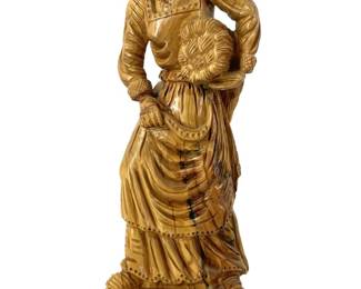 Zacharia Bros Bethlehem Olive Wood Pilgrim