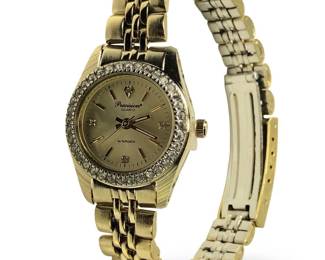 Precision by Gruen Ladies Gold Tone Watch