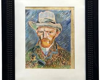 Signed Attributed Vincent Van Gogh Mixed Media