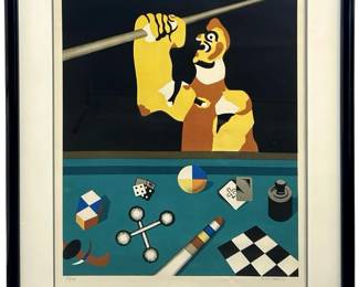 Signed Equipo Cronica âPanuelo" Lithograph