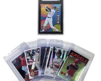 (6) Assorted Shohei Ohtani Baseball Trading Cards