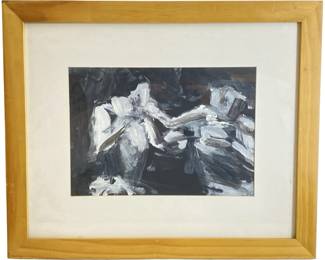 Wayne Hosaka â Boxers #2" Acrylic on Paper