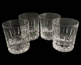 (4) Set Waterford Crystal Ballybay Tumbler Glasses