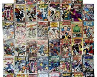 Vintage 46pc Marvel Comic Book Collection