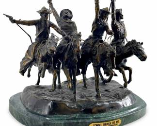 Coming Through the Rye by Frederic Remington