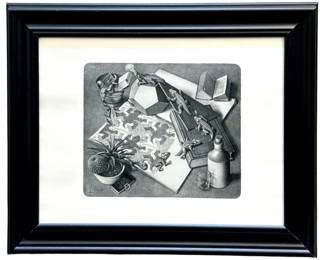 M.C. Escher âReptiles" Print