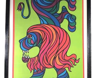 Cyrk Poland Lion Circus Poster