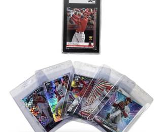 (6) Assorted Shohei Ohtani Baseball Trading Cards