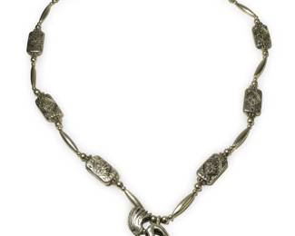 Native American Sterling Kokopelli Pendant