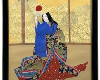 Signed Hisashi Otsuka Asian Serigraph