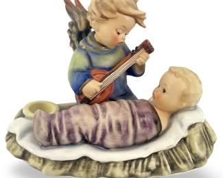M.J. Hummel âLullaby" Porcelain Candleholder