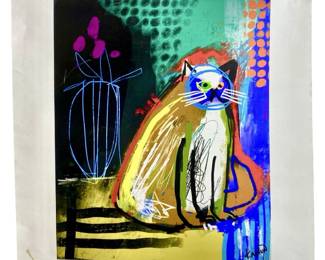 Signed Lena Kaplun Giclée on Canvas