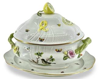Porcelain Herend of Hungary Rothschild Tureen