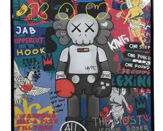 Kaws Hype Graffiti Art Pop Art Serigraph