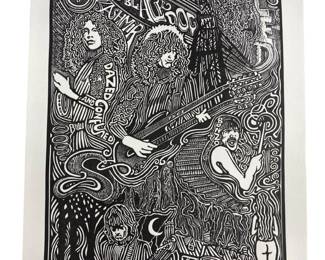 Ben. G Signed âStairway To Heaven" Letterpress
